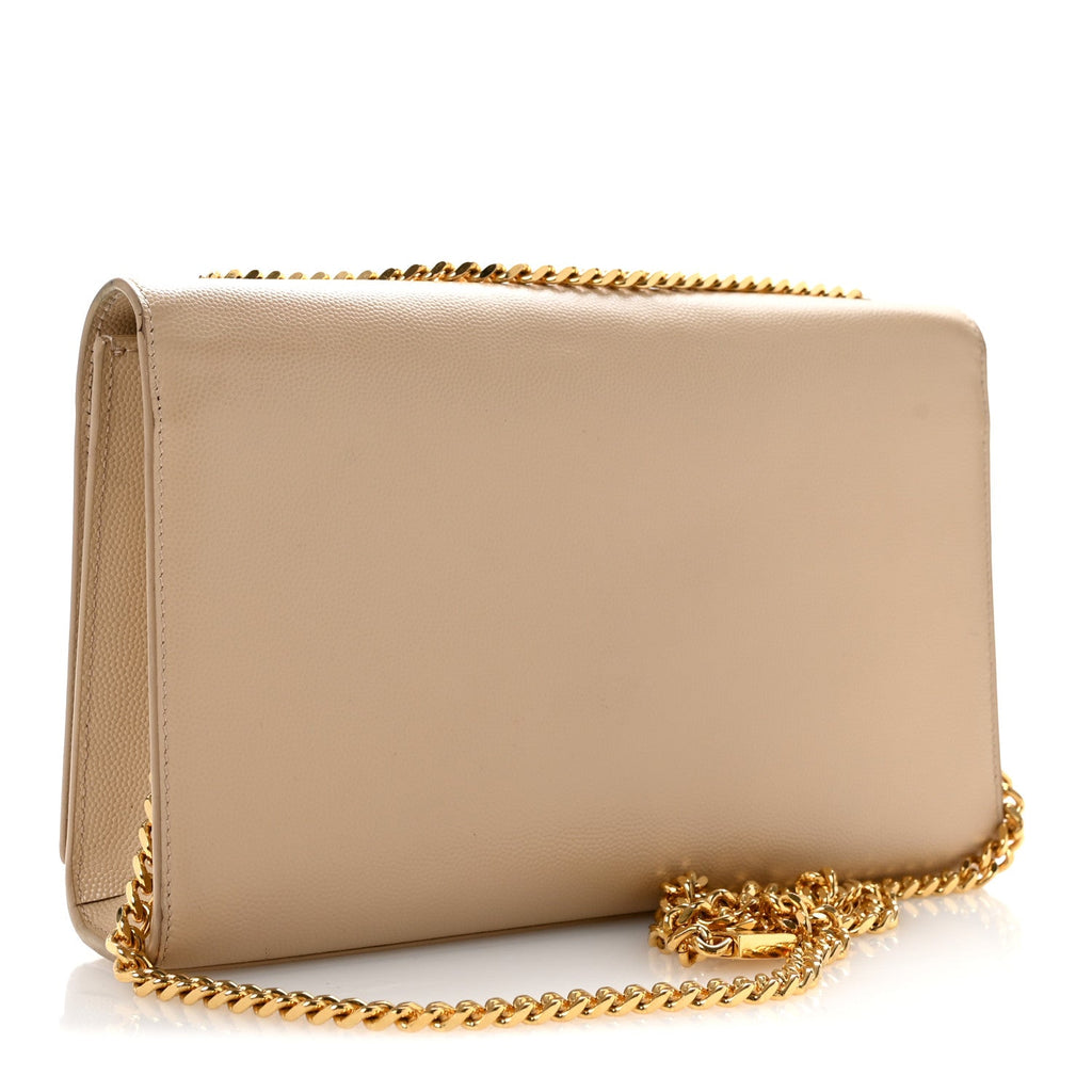 Grain De Poudre Medium Monogram Kate Satchel Nude Powder