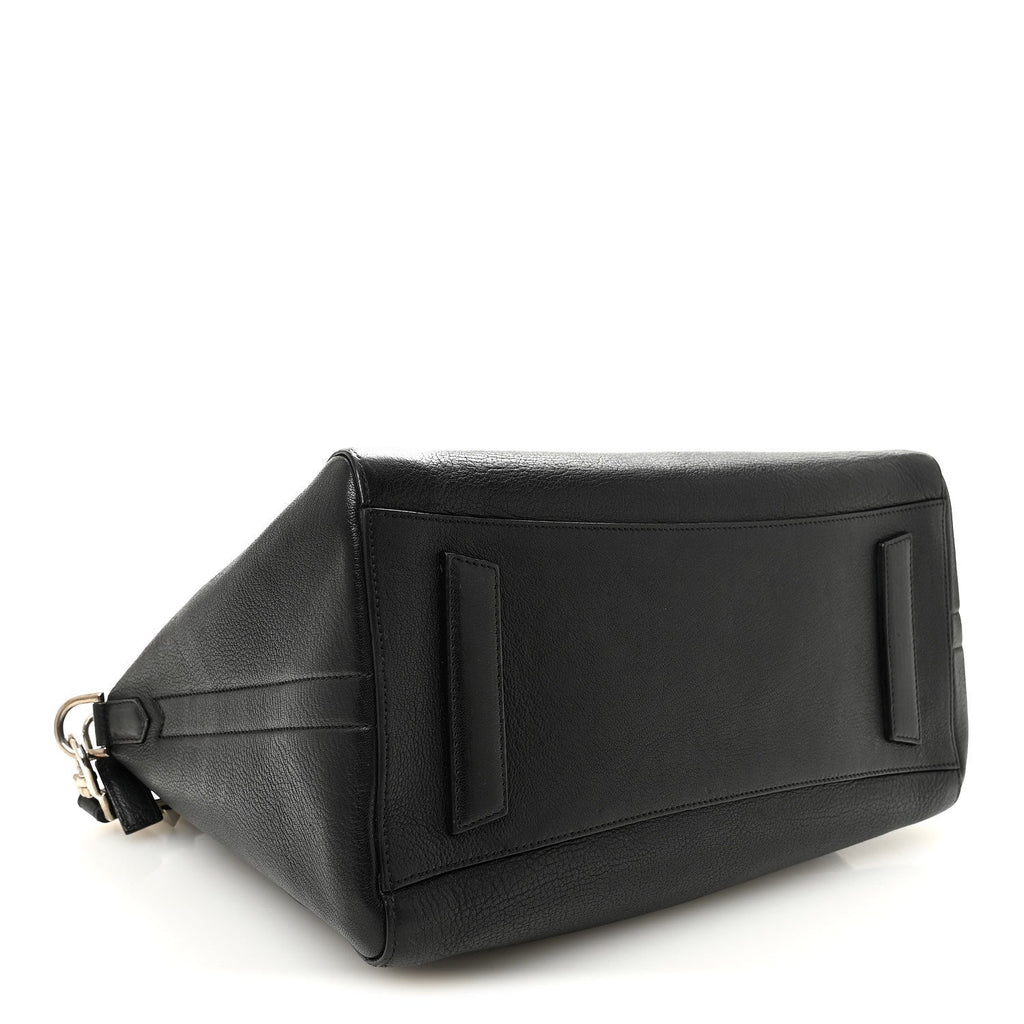 Sugar Goatskin Medium Antigona Black Black