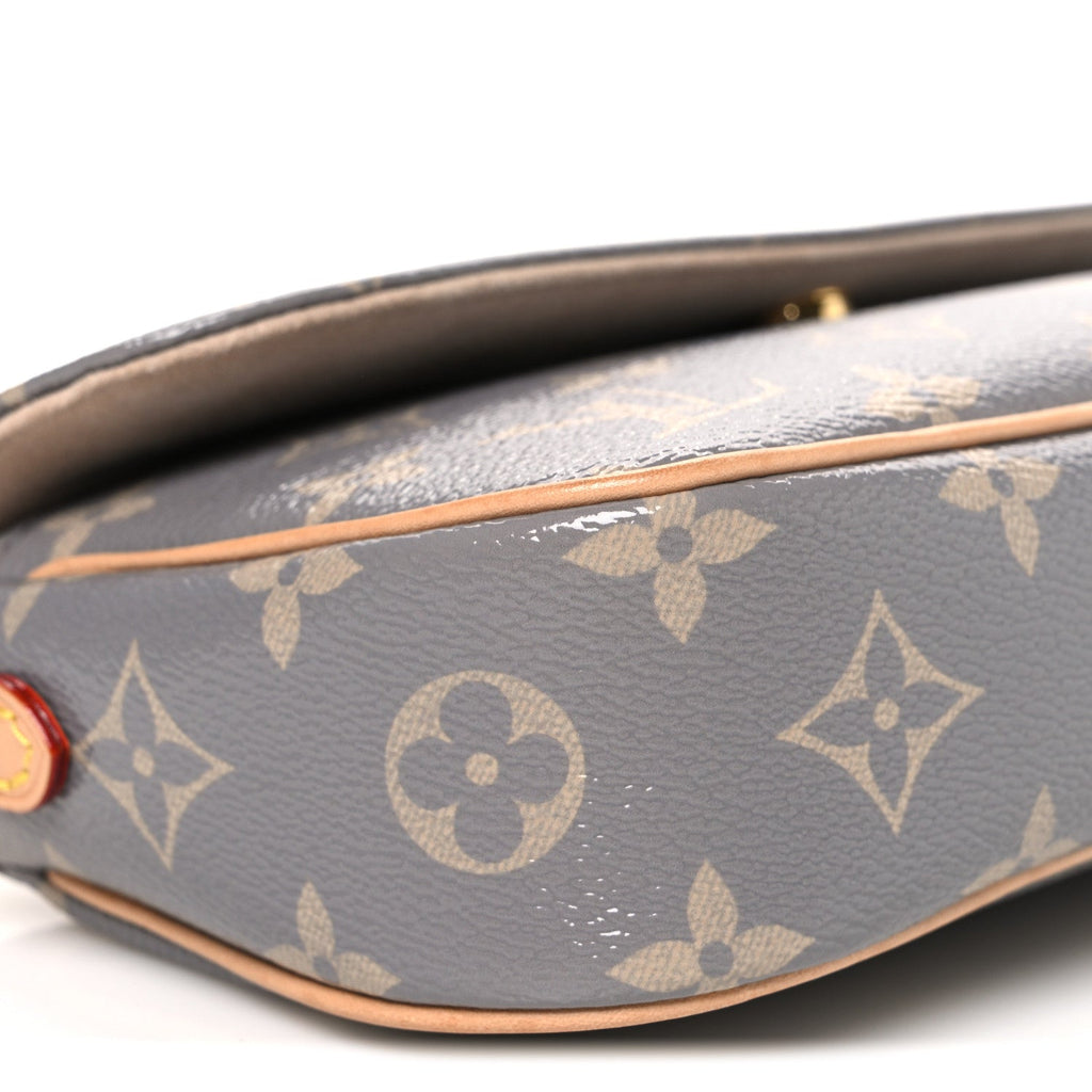 Monogram Ivy Wallet On Chain Trianon Gray