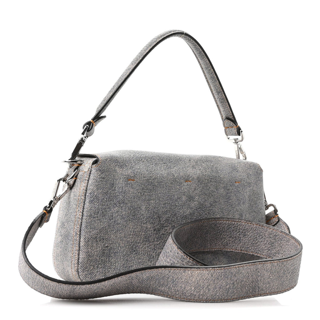 Cuoio Romano Denim Effect Baguette Grey