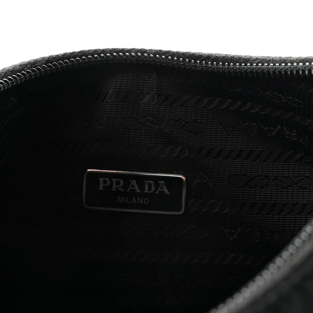 Tessuto Nylon Mini Re-Edition 2000 Bag Black