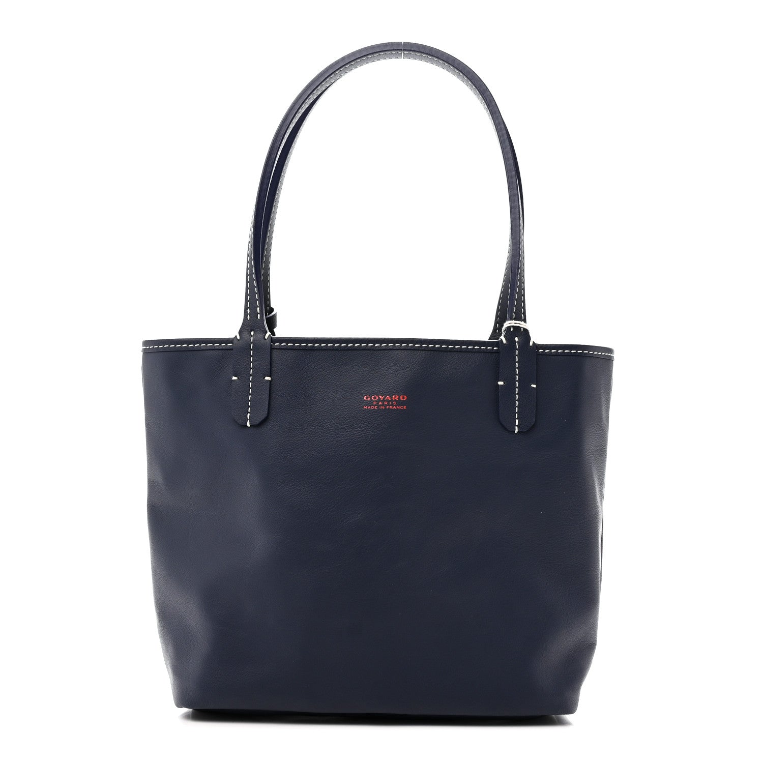 Goyardine Reversible Mini Anjou Navy