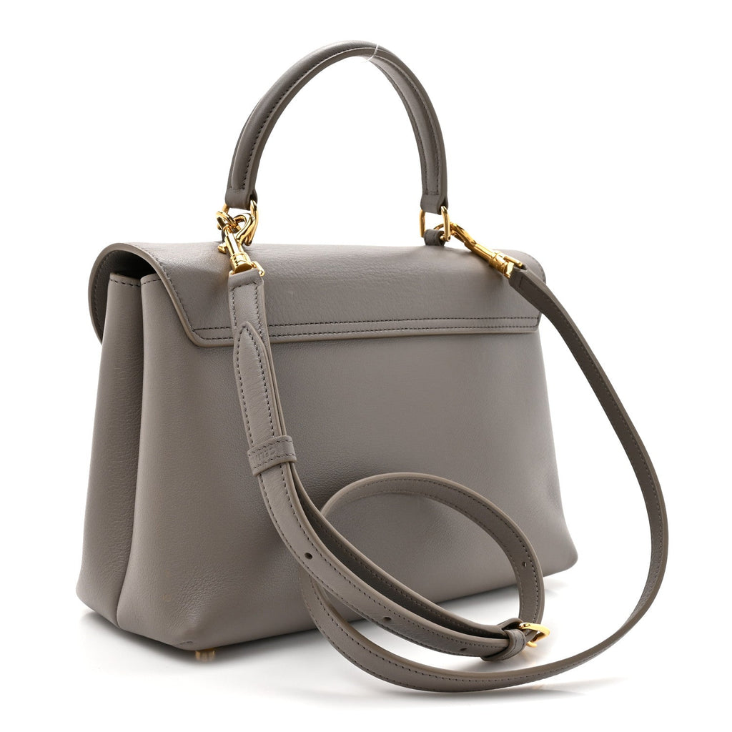 Supple Calfskin Medium Nino Smoked Brown