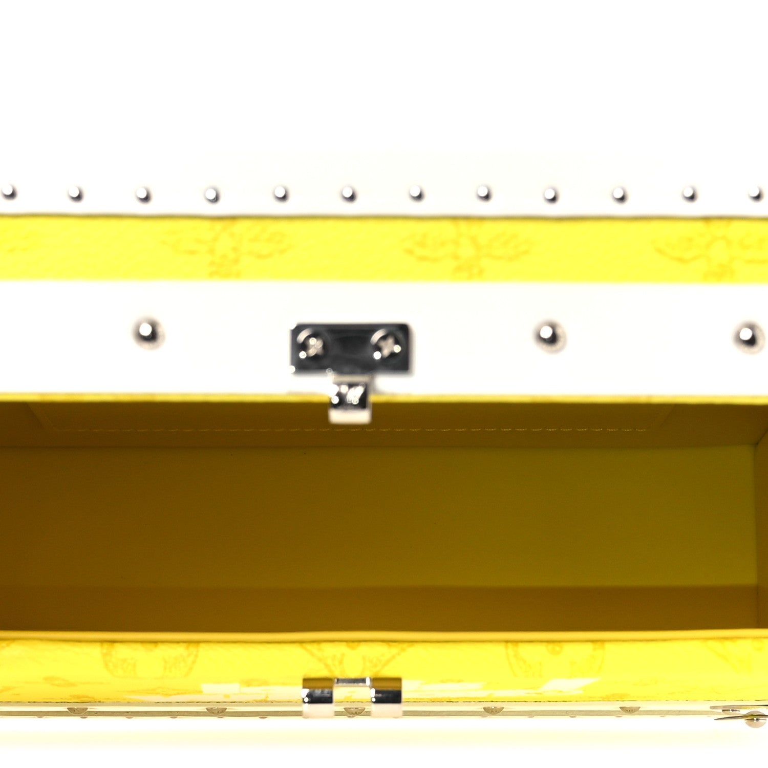 Vintage Monogram Everyday LV Clutch Trunk Jaune