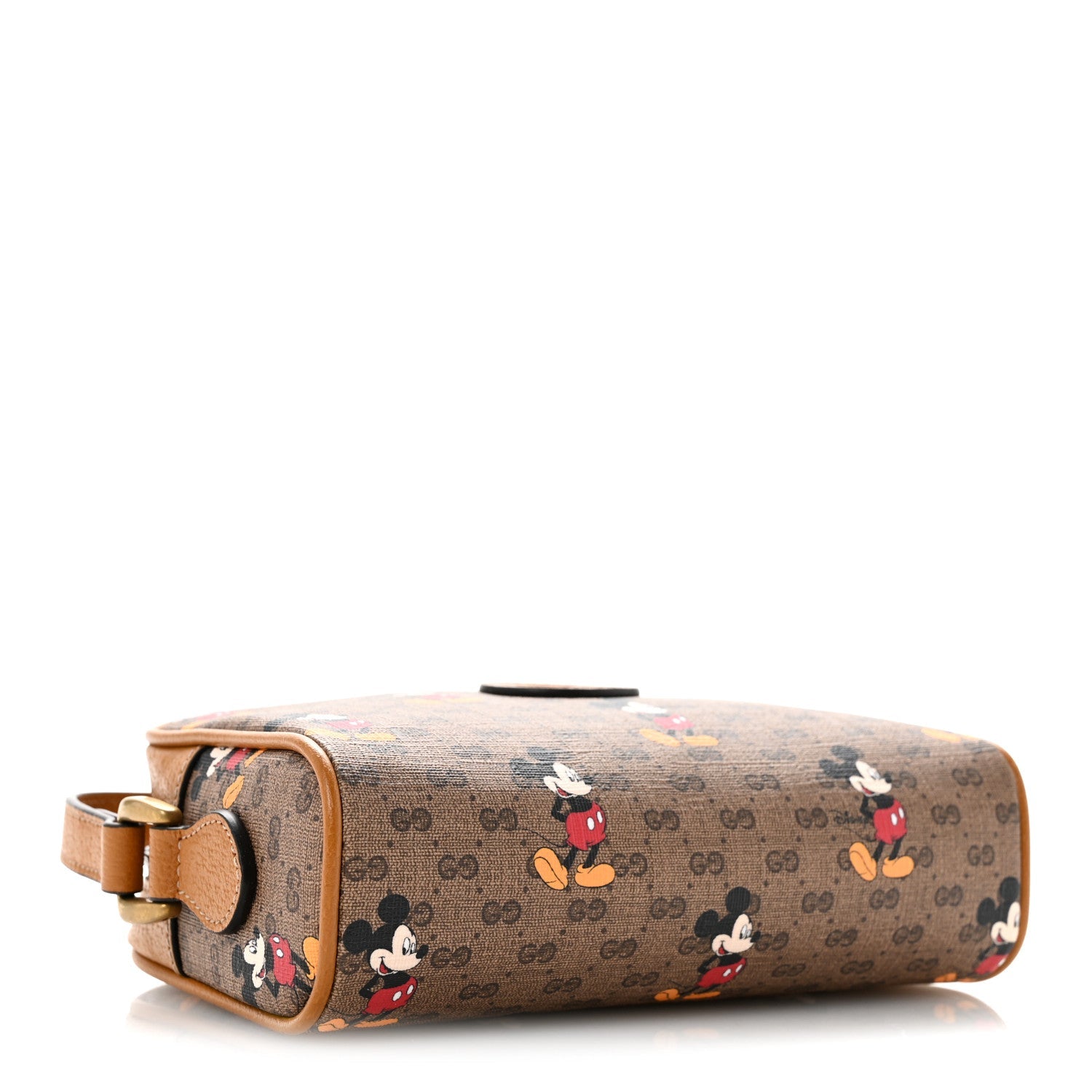 X DISNEY Mini Vintage GG Supreme Monogram Mickey Mouse Shoulder Bag  Beige Vintage Sun Oil