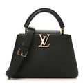Taurillon Mother of Pearl Capucines BB Black