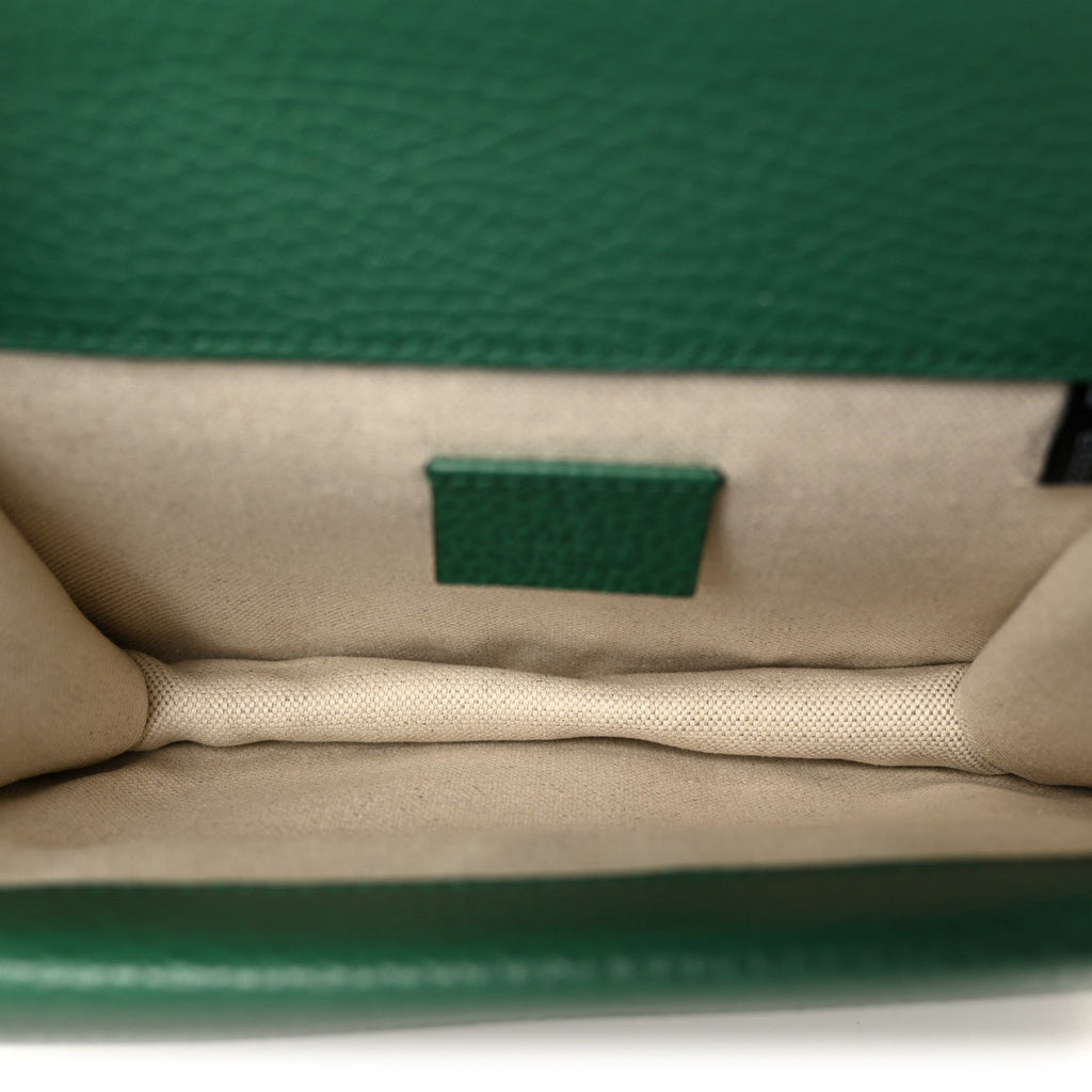 Calfskin Mini Dionysus Shoulder Bag Emerald