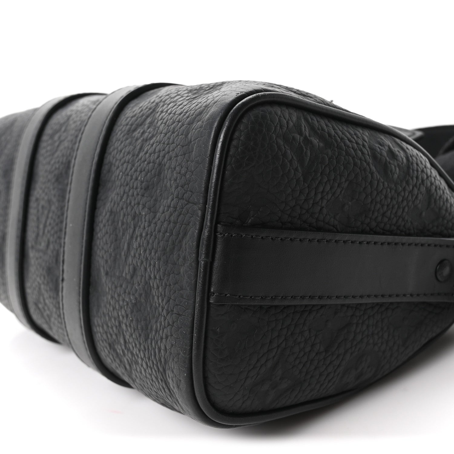 Monogram Taurillon Keepall Bandouliere 25 Black