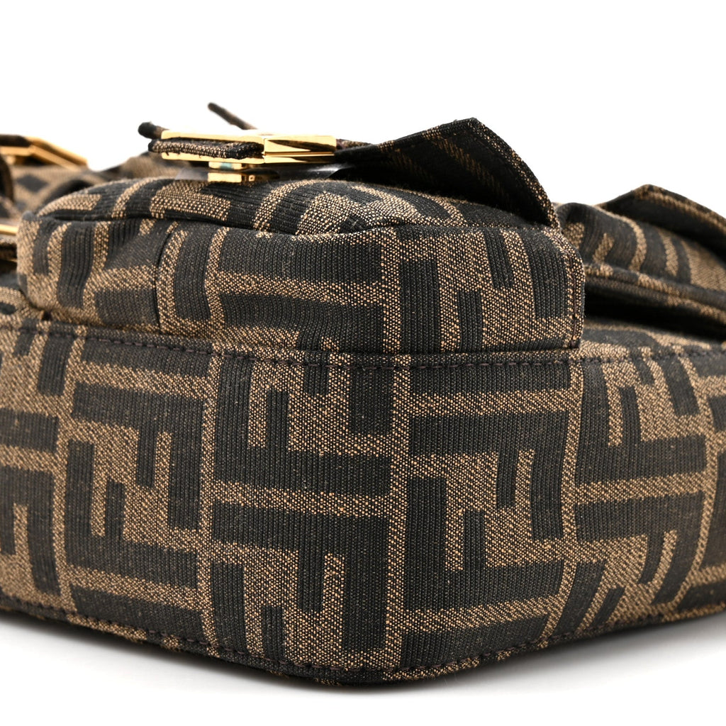 Fabric Jacquard FF 1974 Multipocket Baguette Tobacco Moro