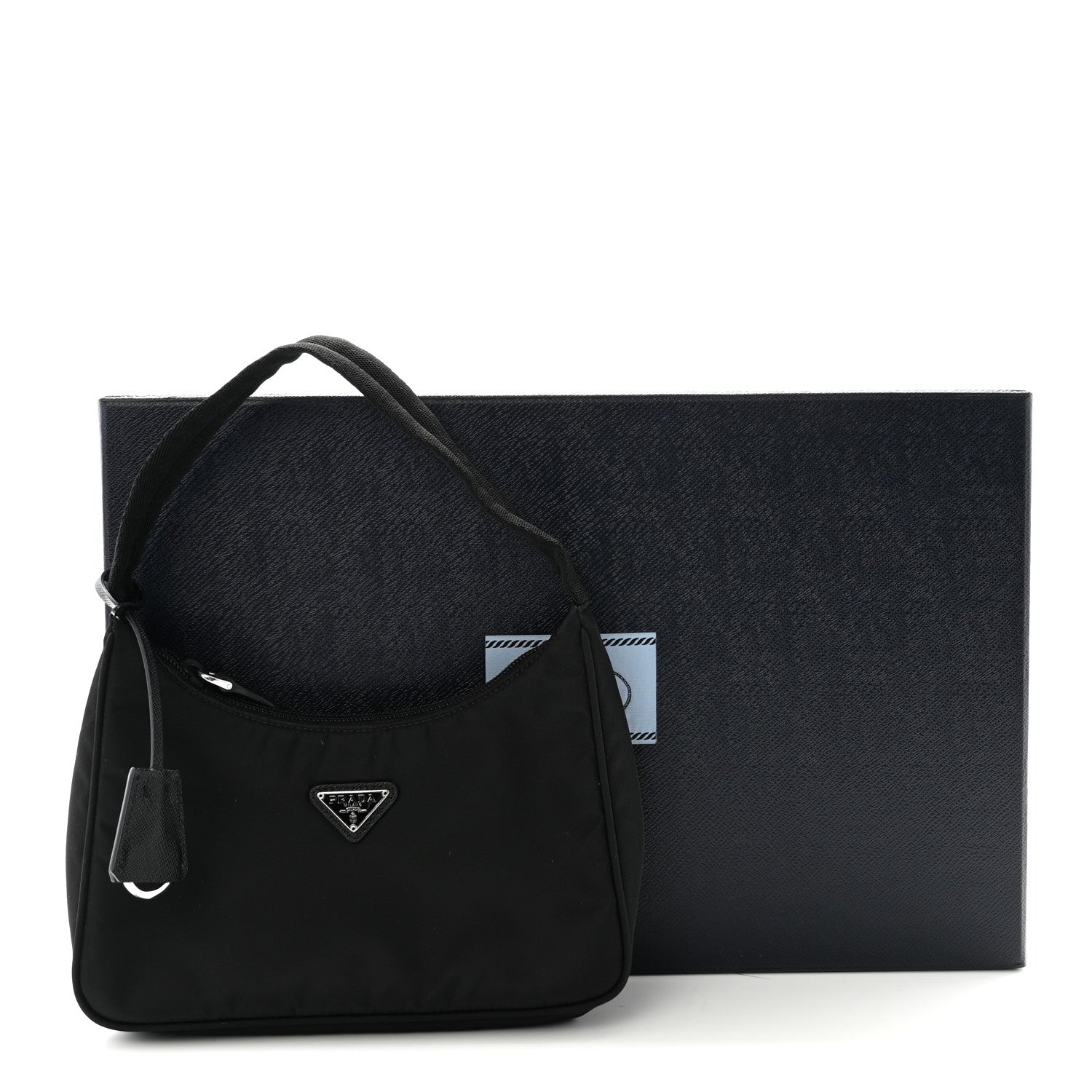 Tessuto Nylon Mini Re-Edition 2000 Bag Black