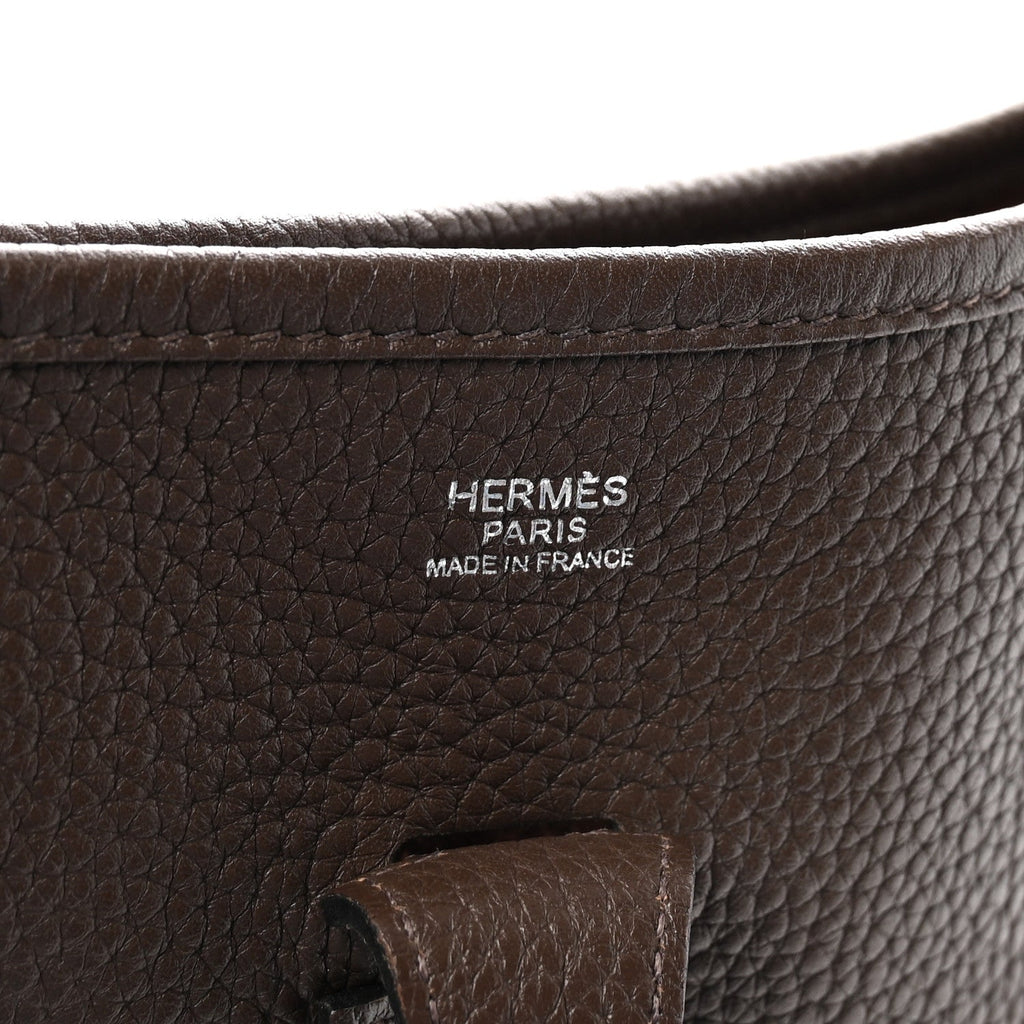 Taurillon Clemence EVELYNE III PM Chocolate