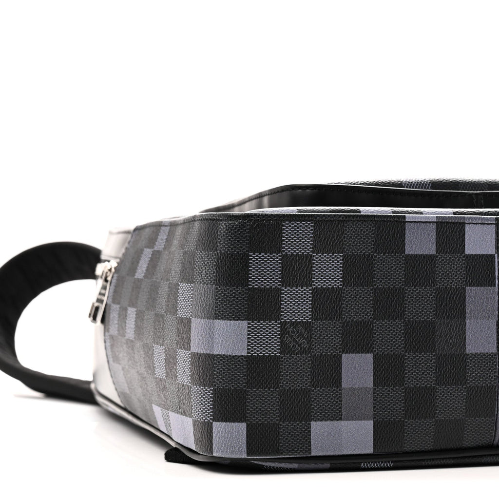 Damier Graphite Pixel Josh Backpack Gris