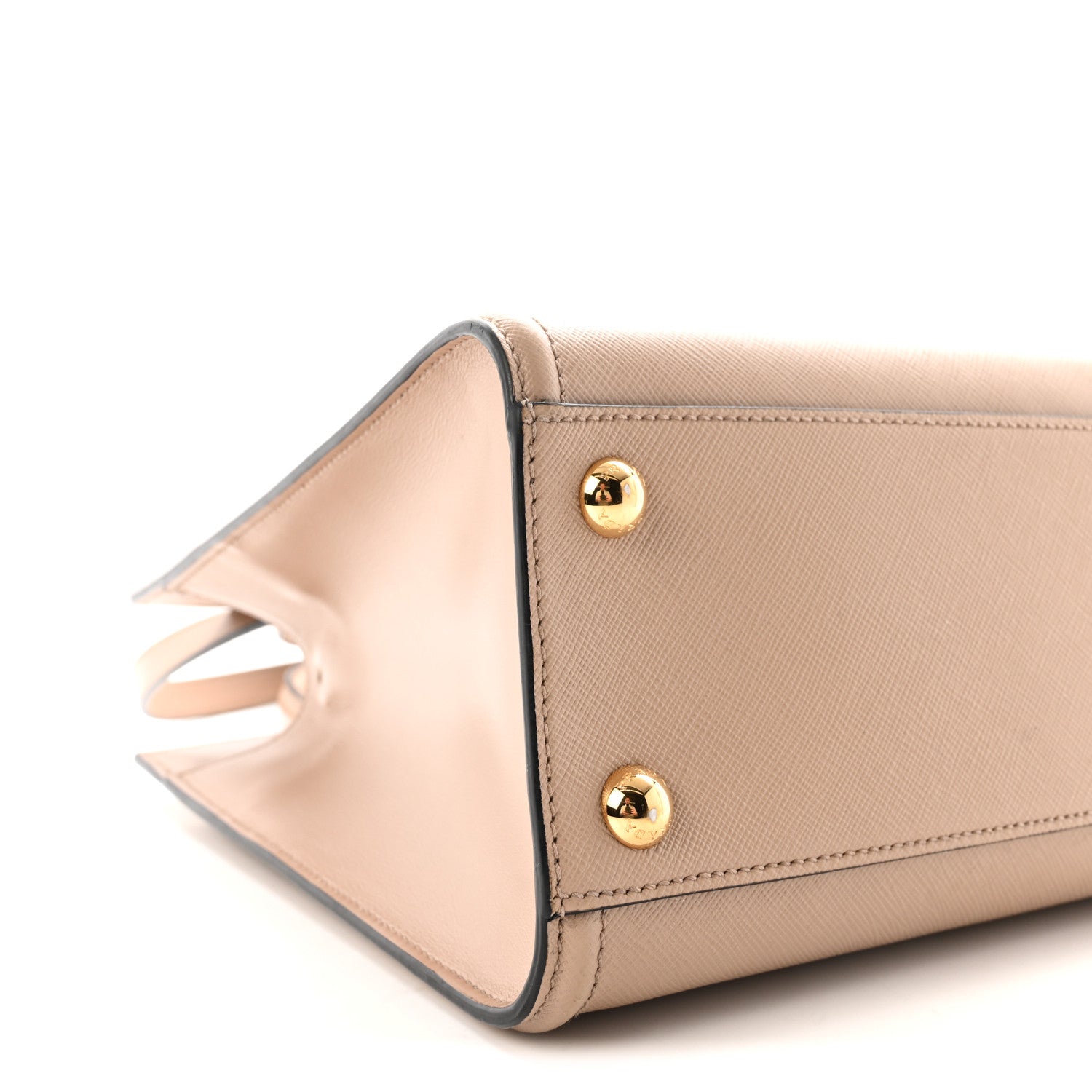 Saffiano Soft Calfskin Large Tote Cammeo