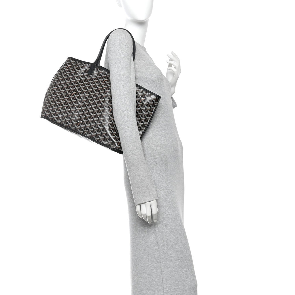 Goyardine Reversible Anjou PM Black