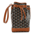 Goyardine Petit Flot Bucket Bag PM Black Gold