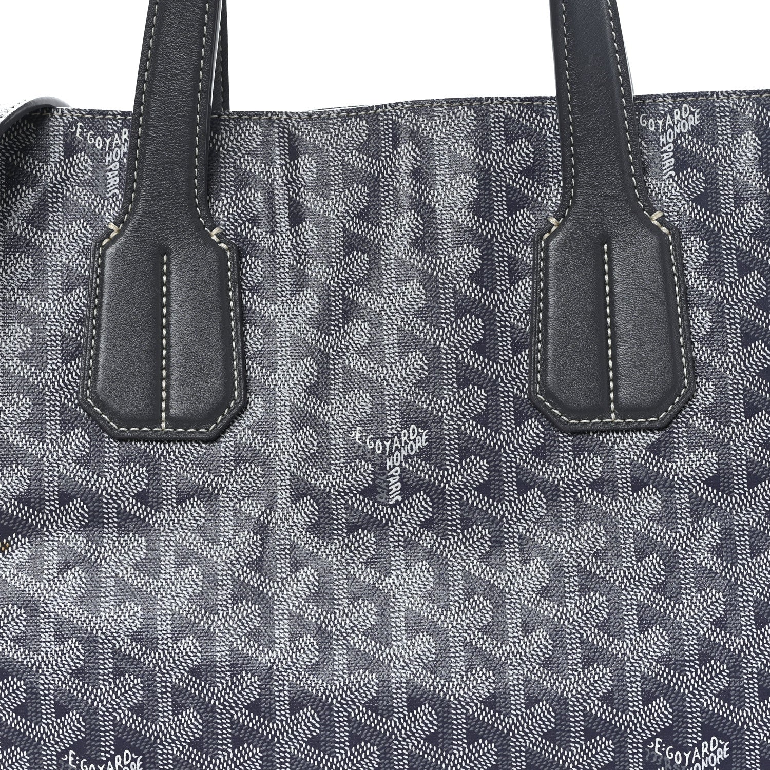 Goyardine Voltaire Tote Grey