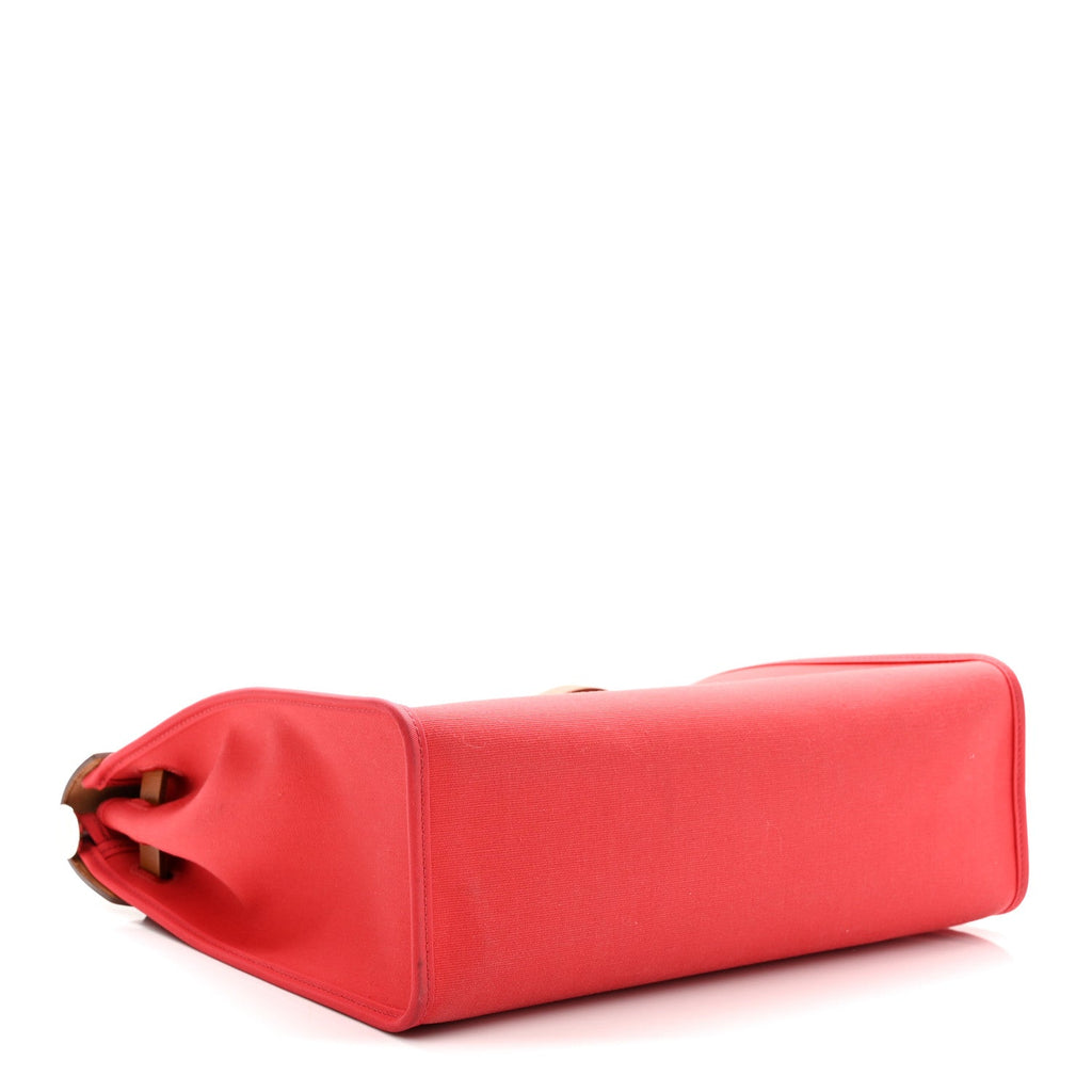 Toile Vache Hunter Herbag Zip 31 PM Rose Jaipur Natural