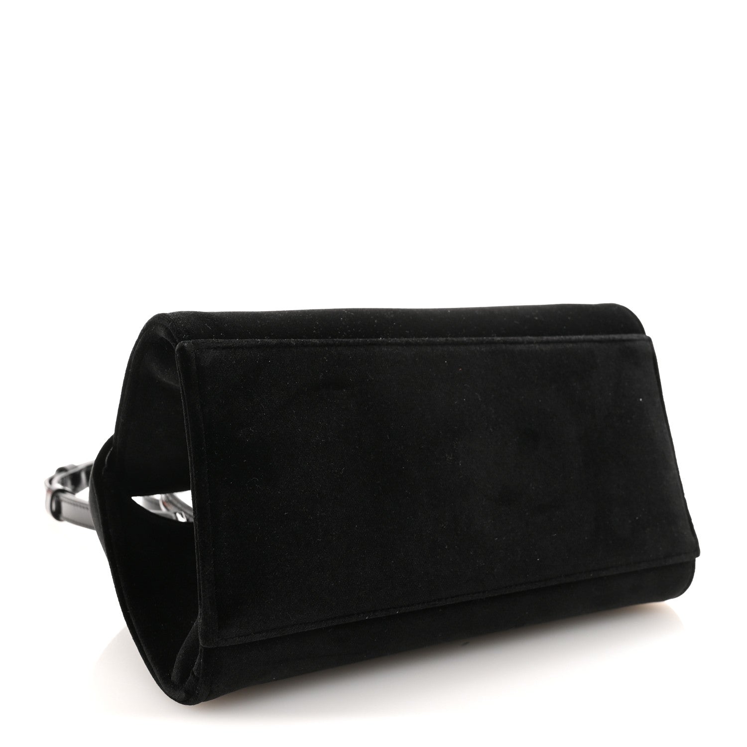 Velvet Strass XS Hug Bag Black
