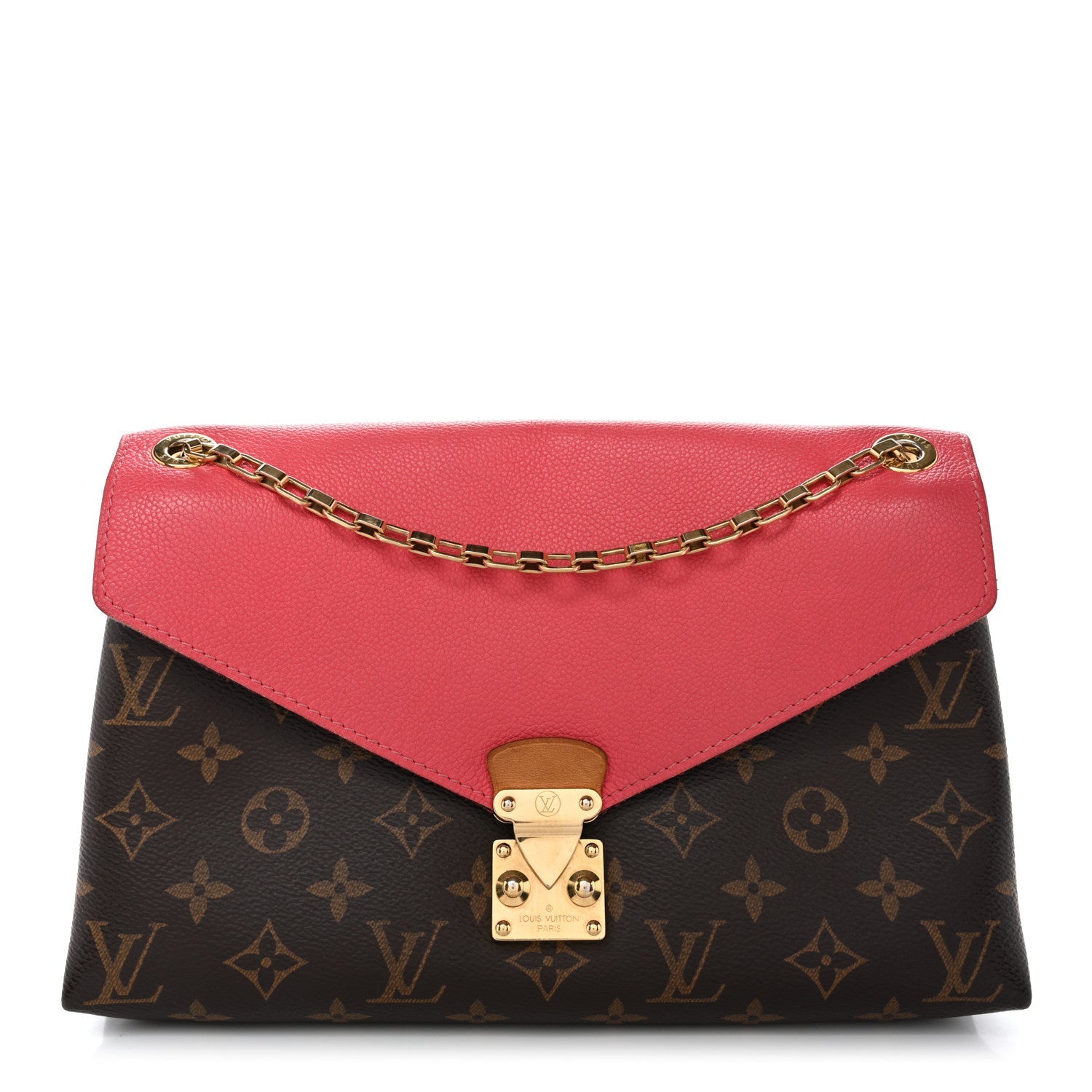 Monogram Pallas Chain Rose Litchi