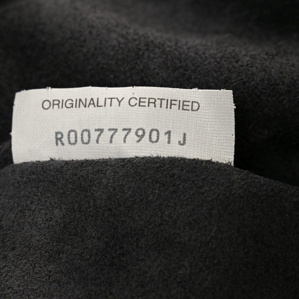 Deerskin Intrecciato Medium Traveler Hobo Black