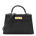 Epsom Mini Kelly Sellier 20 Black