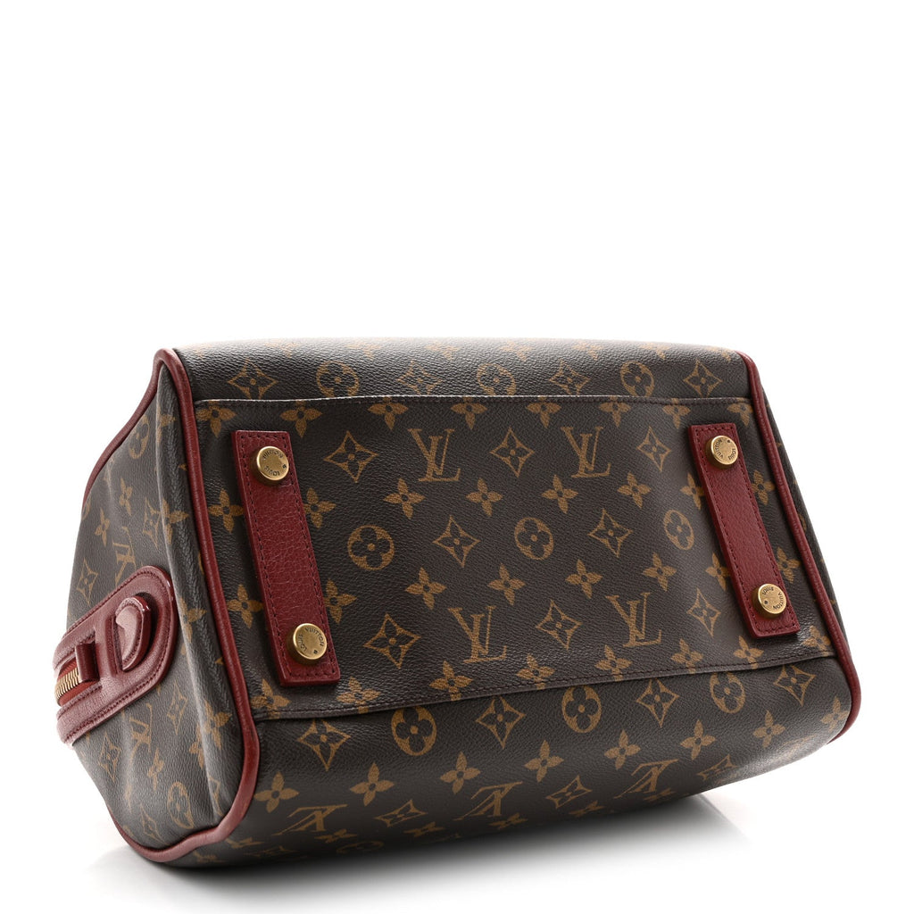 Monogram Golden Arrow Speedy Burgundy