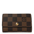 Damier Ebene Multicles 6 Key Holder