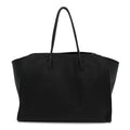 Matte Grained Calfskin Marlo 17 Black