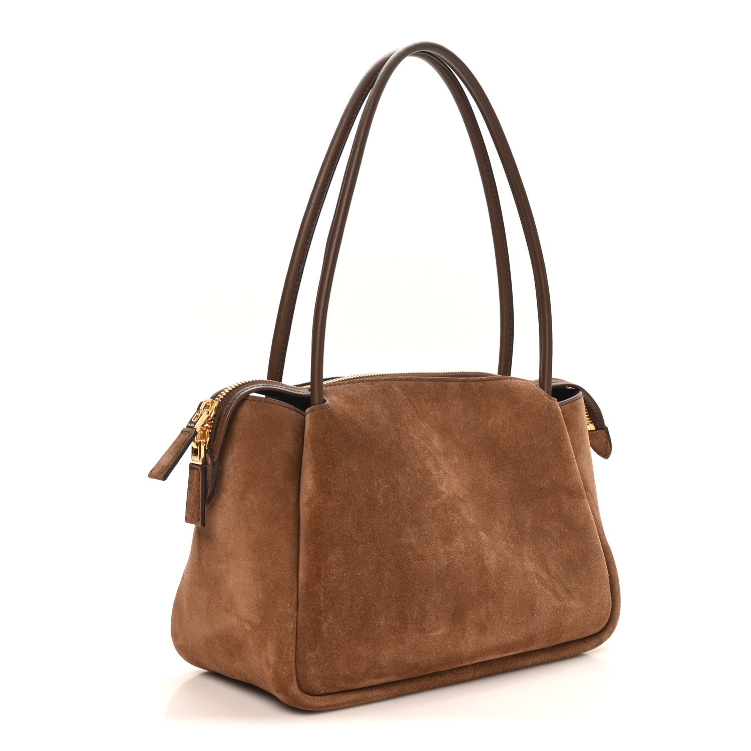 Camoscio Medium Darling Shoulder Bag Cocoa Brown