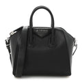Sugar Goatskin Mini Antigona Black