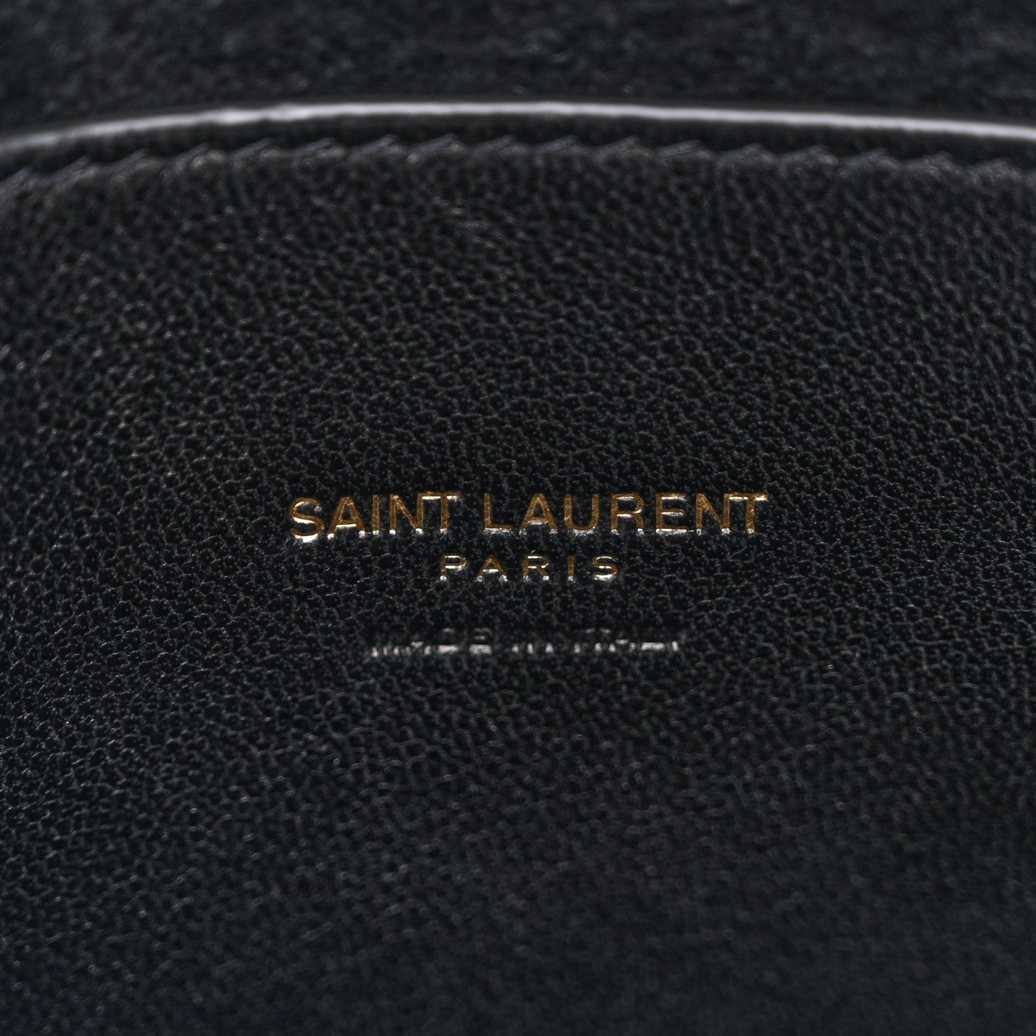 Lambskin Pochon Shoulder Bag Black