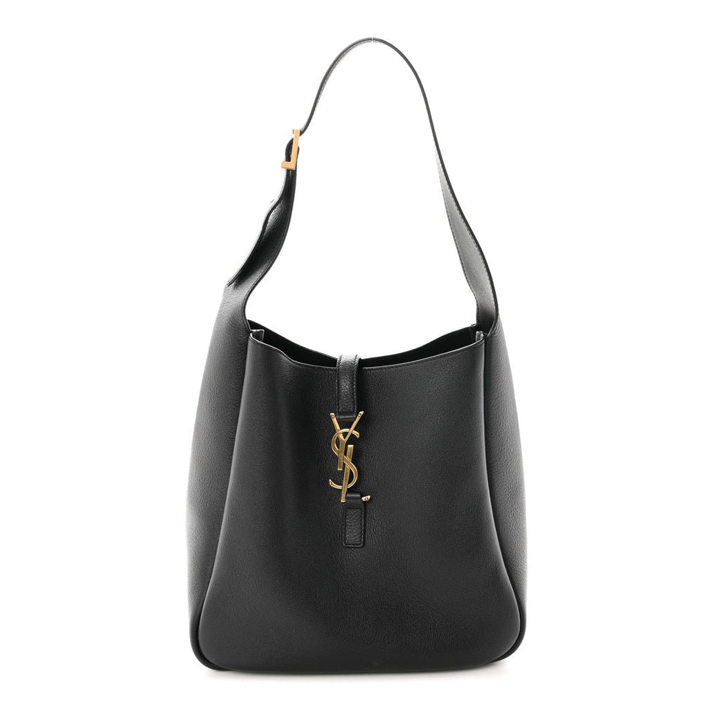 Smooth Calfskin Small Le 5 A 7 Soft Hobo Black