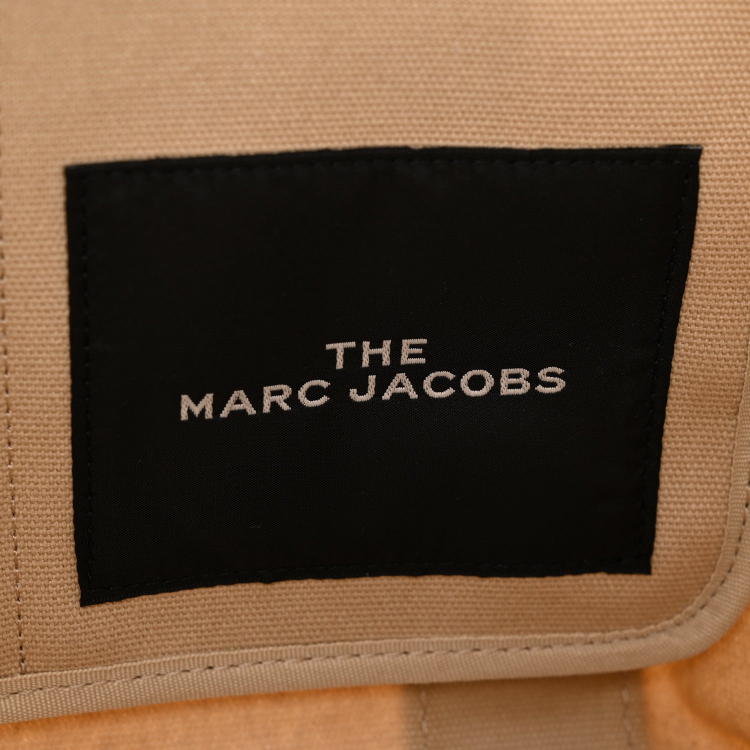 Cotton Canvas Large The Tote Bag Beige