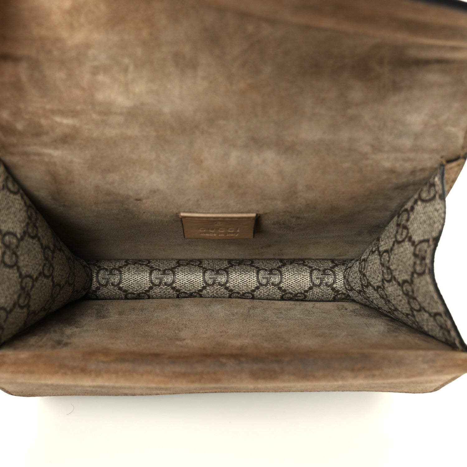 GG Supreme Monogram Mini Dionysus Shoulder Bag Taupe