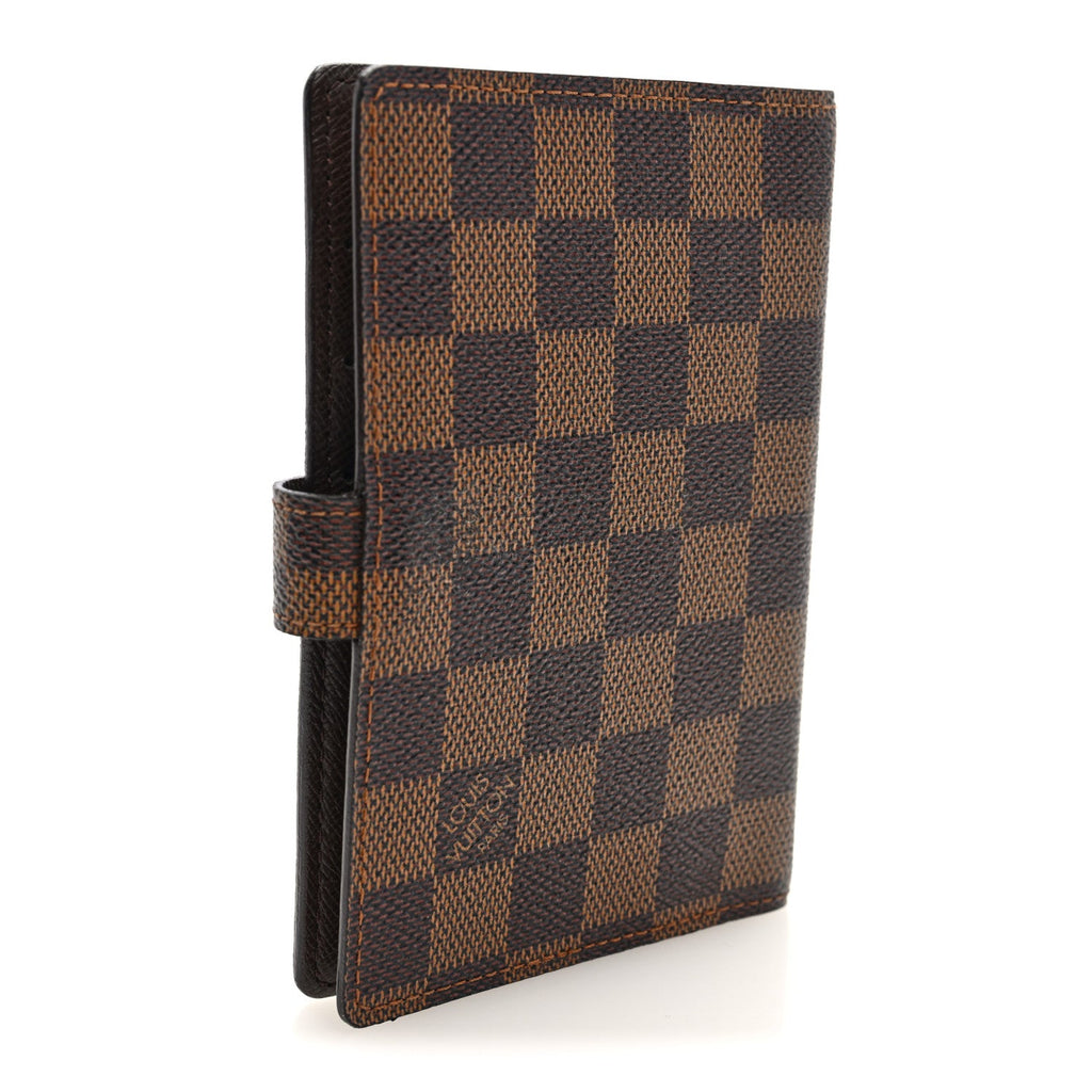 Damier Ebene Small Ring Agenda Cover