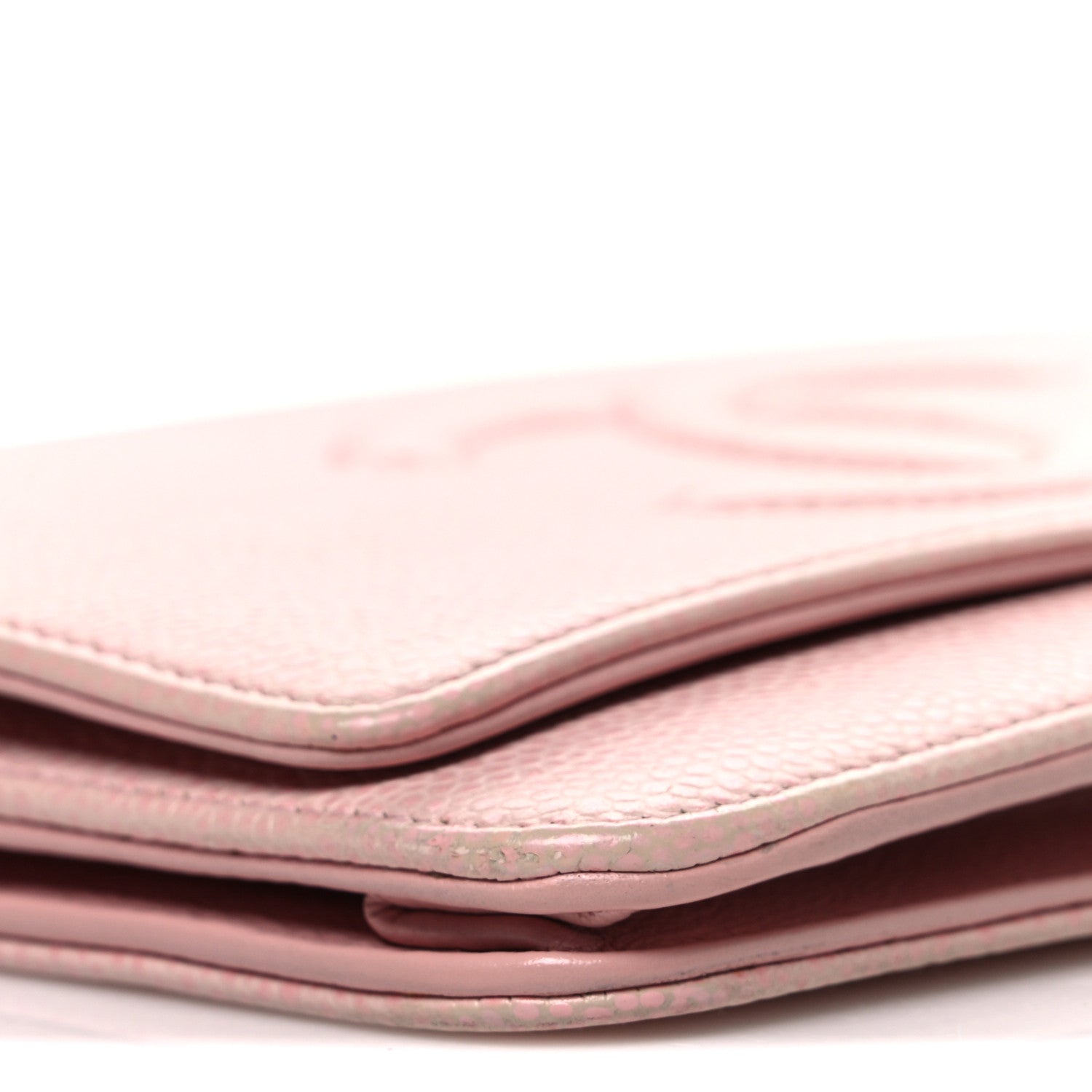 Caviar Timeless CC Wallet on Chain WOC Pink