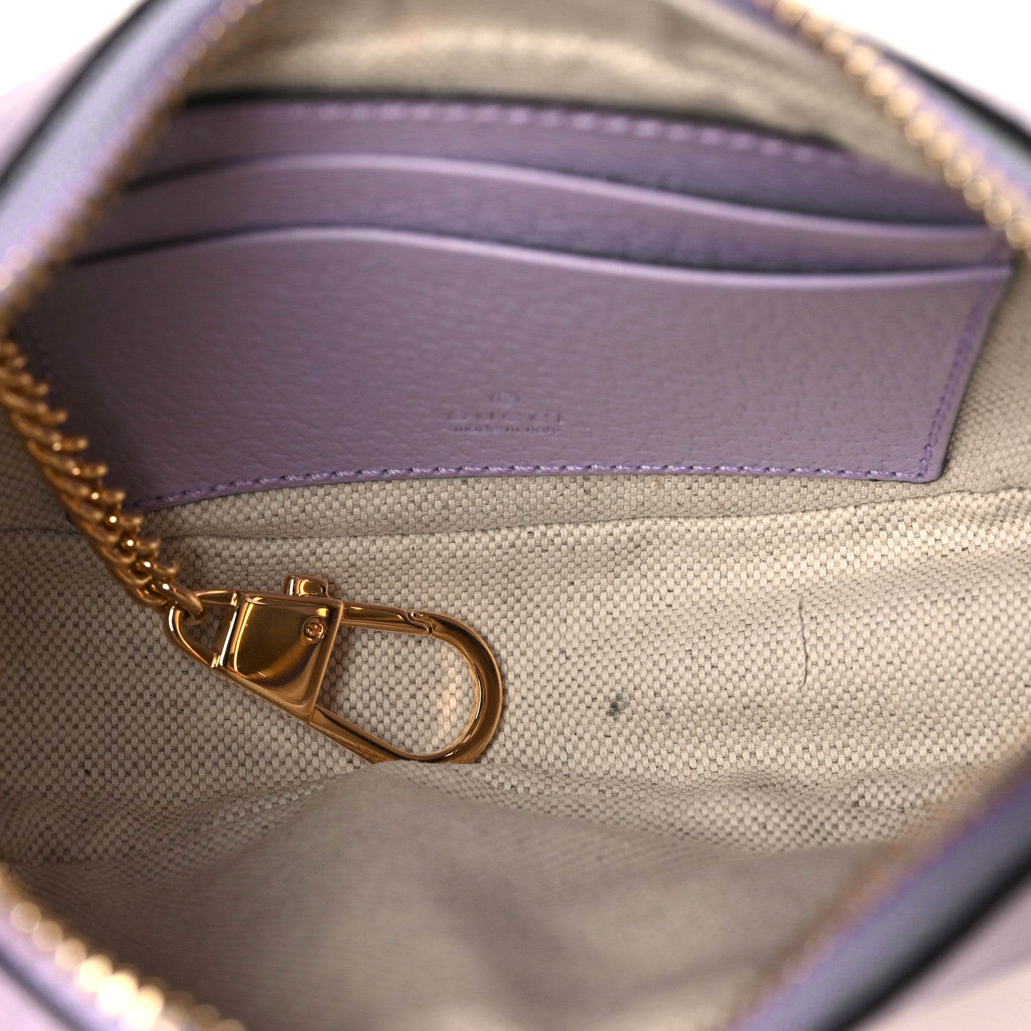 Monogram Jumbo GG Textured Dollar Calfskin Mini Ophidia Half Moon Hobo Beige Lapis