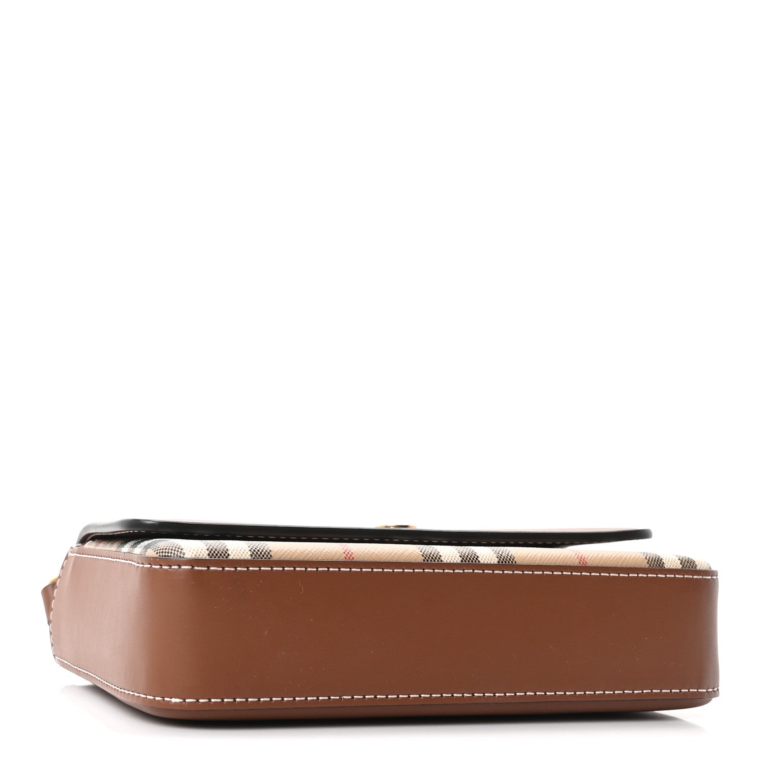 Calfskin Vintage Check New Hampshire Bag Archive Beige Tan