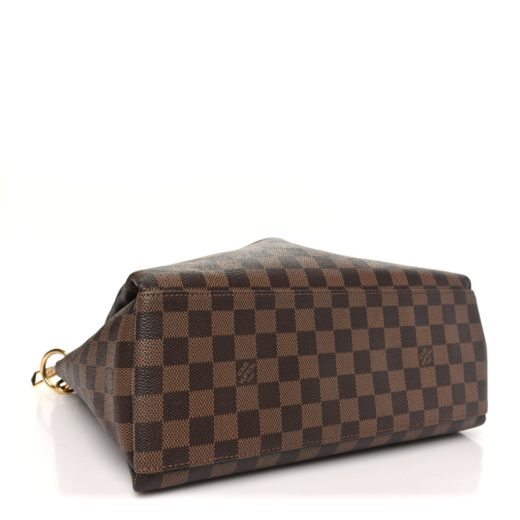Damier Ebene Odeon Tote MM Black
