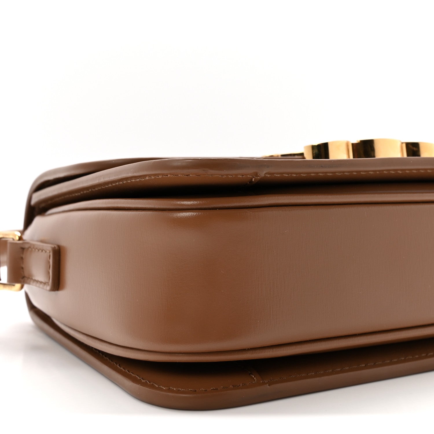 Shiny Calfskin Teen Triomphe Bronze