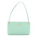 Calfskin Chick Studs Clutch Green