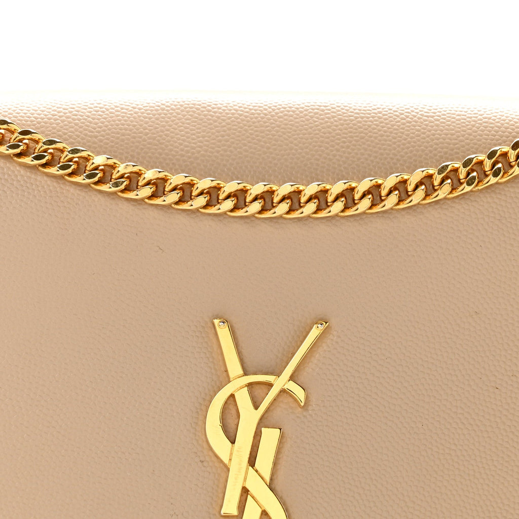 Grain De Poudre Medium Monogram Kate Satchel Nude Powder