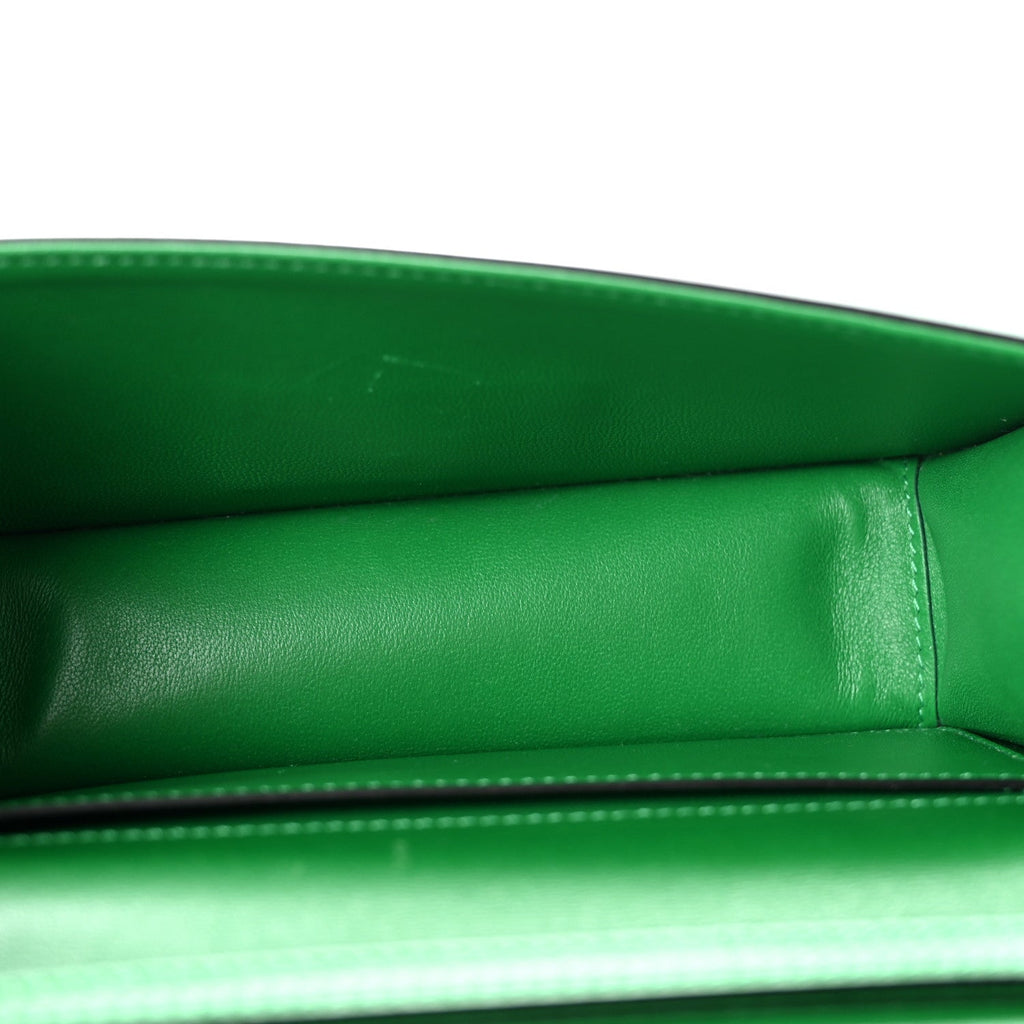 Calfskin Vlogo Small Loco Shoulder Bag Gea Green