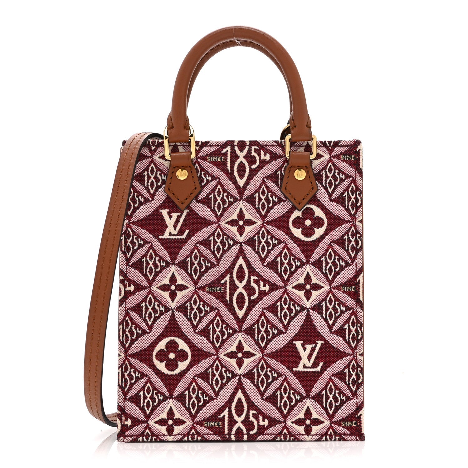 Jacquard Since 1854 Petit Sac Plat Bordeaux