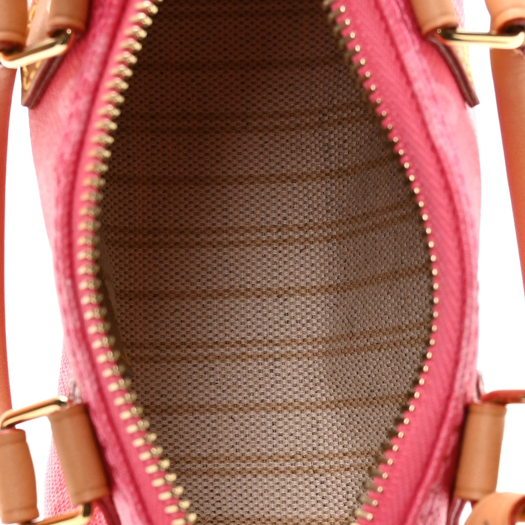 Monogram Origine Nano Speedy Bandouliere Rose Ruban