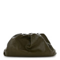 Smooth Butter Calf The Pouch Oversized Clutch Mud