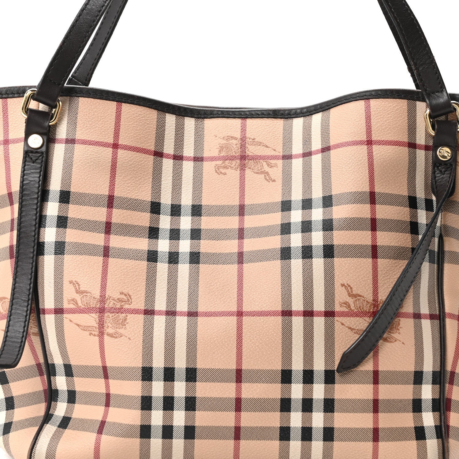 Haymarket Check Small Canterbury Tote Chocolate
