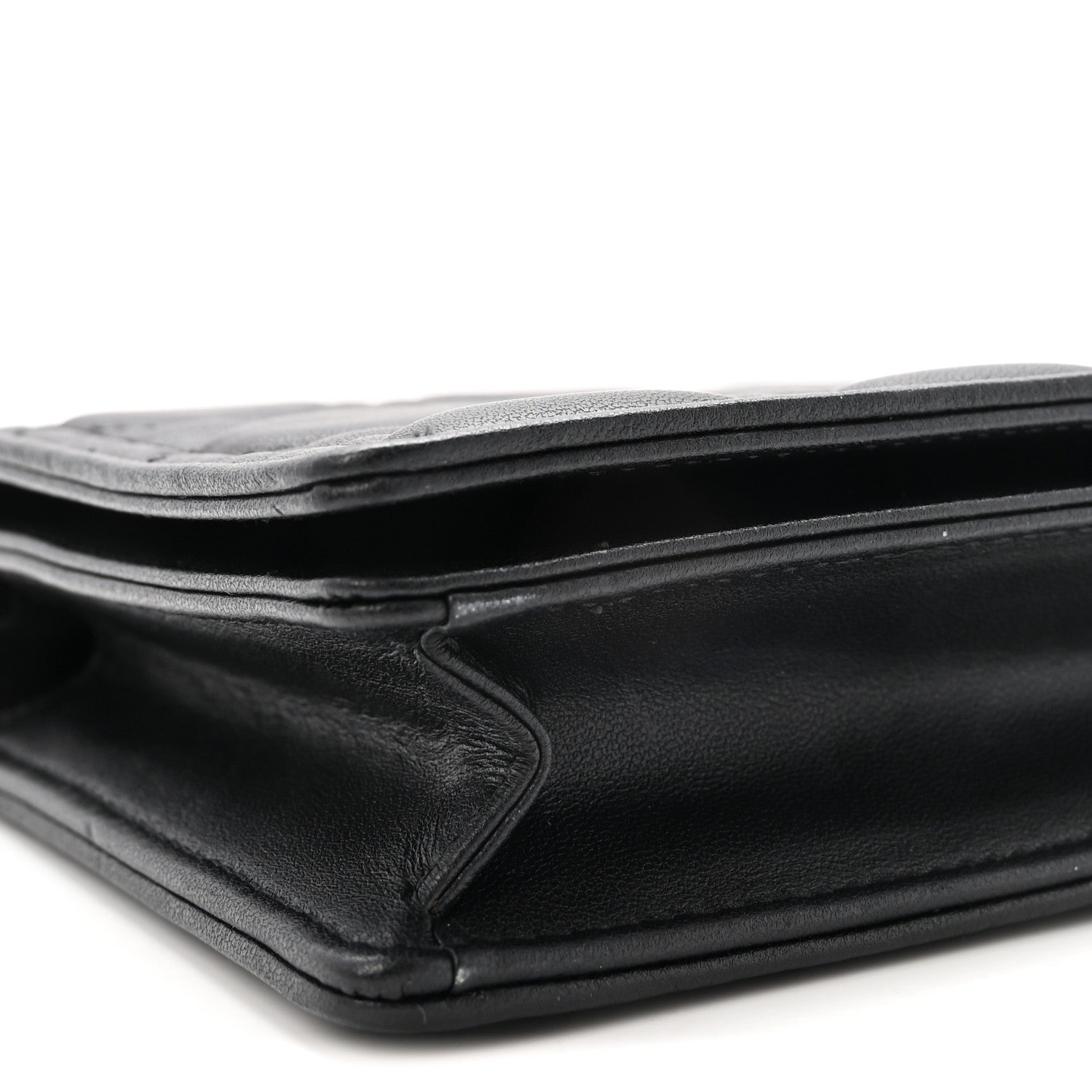 Lambskin Cannage Lady Dior Pouch Black