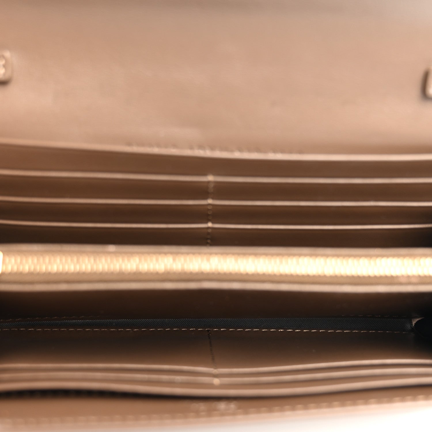 Vitello Soft F is Fendi Bi-Color FF 1974 Embossed Continental Envelope Wallet On Chain Maya Black