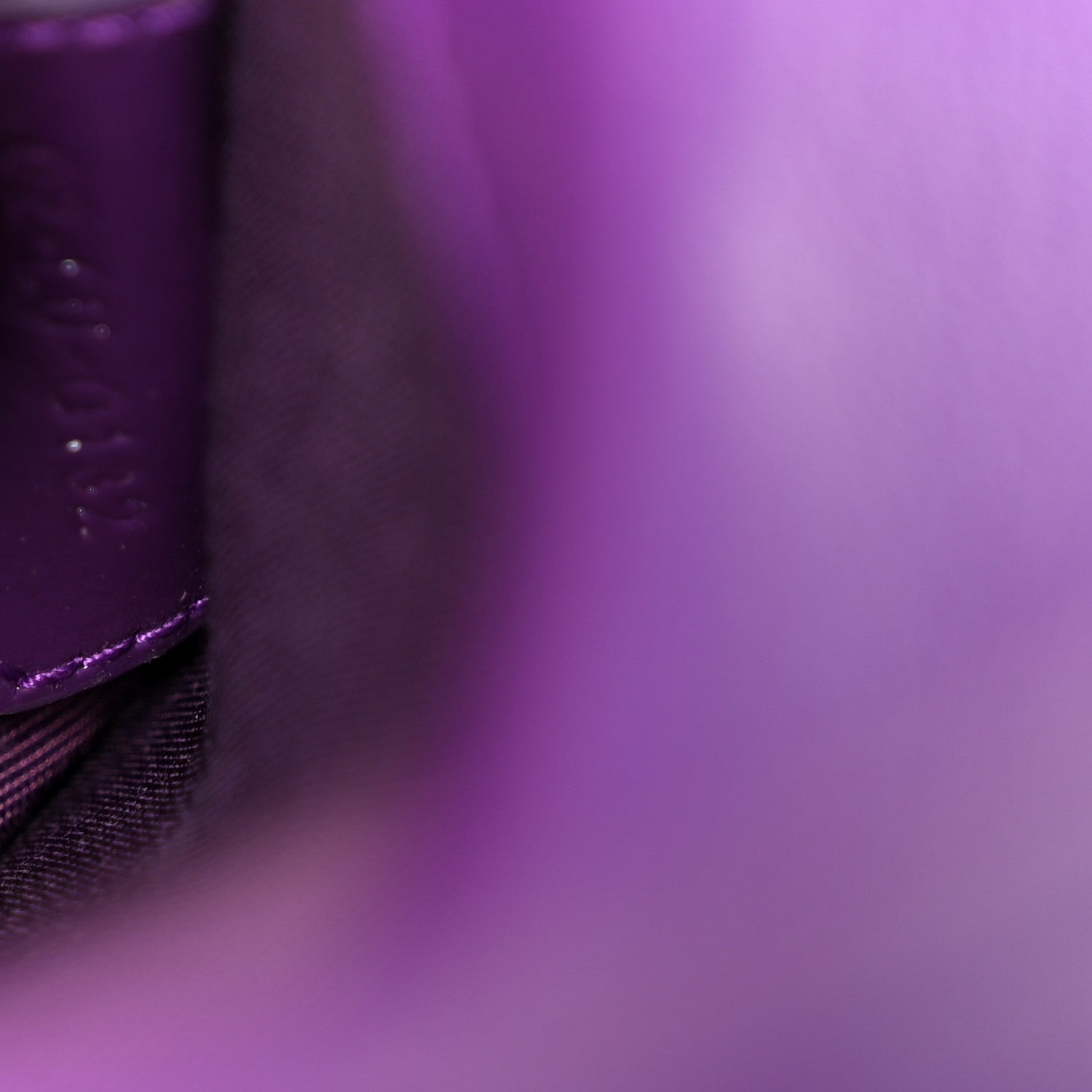 Patent Cannage Lady Dior Convertible Clutch Purple
